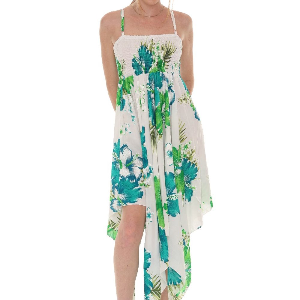 Floral Asymmetric Dress